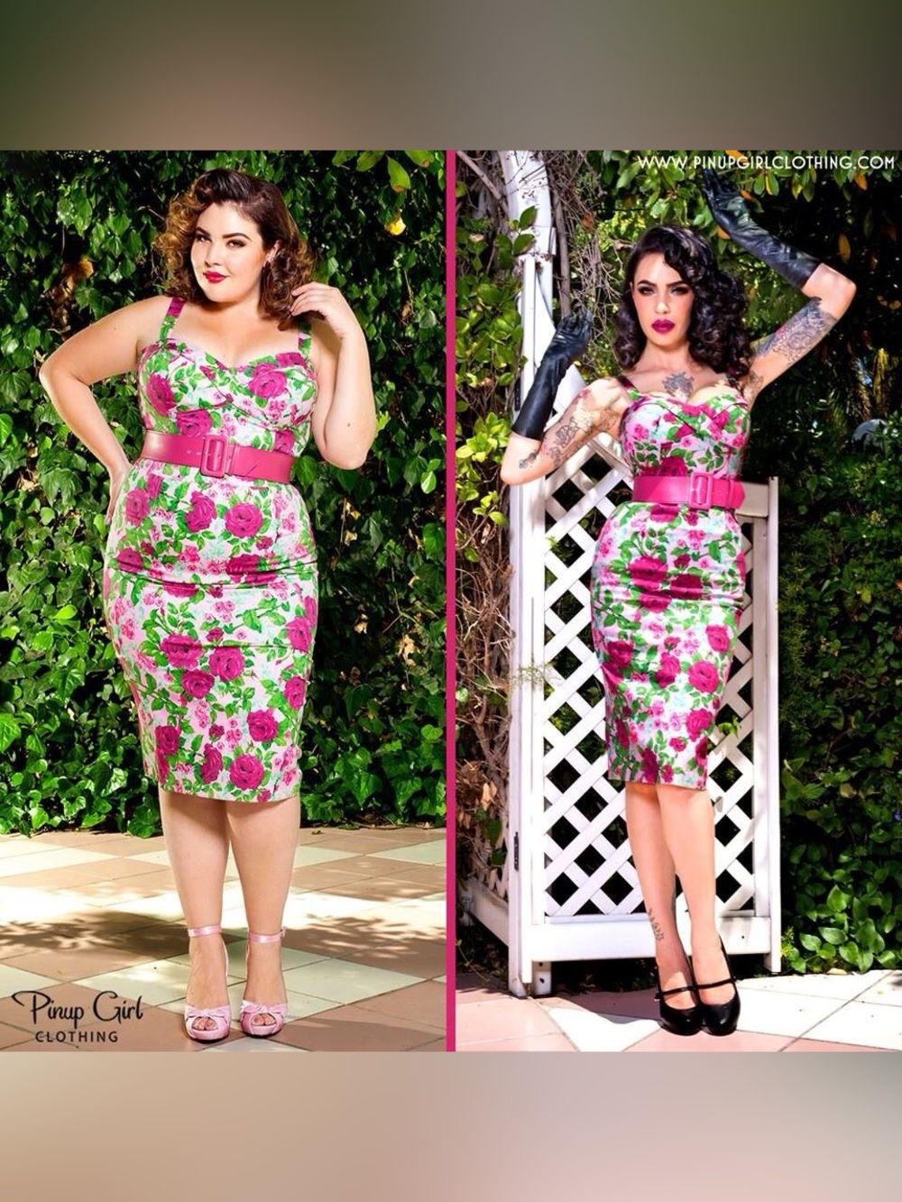 Floral Vamp Dress in Baton Rouge